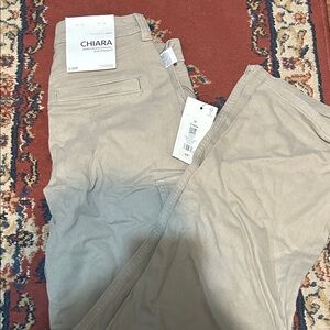 Dynamite Chiara Slim Straight Khakis
